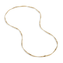  18kt yellow gold long necklace