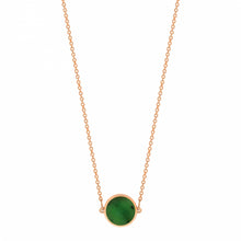  Mini Ever Jade Disc Necklace