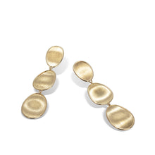  Boucles d'oreilles pendantes en or jaune 18 ct