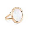 White mother-of-pearl ring