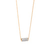 Mini Straw Diamond necklace